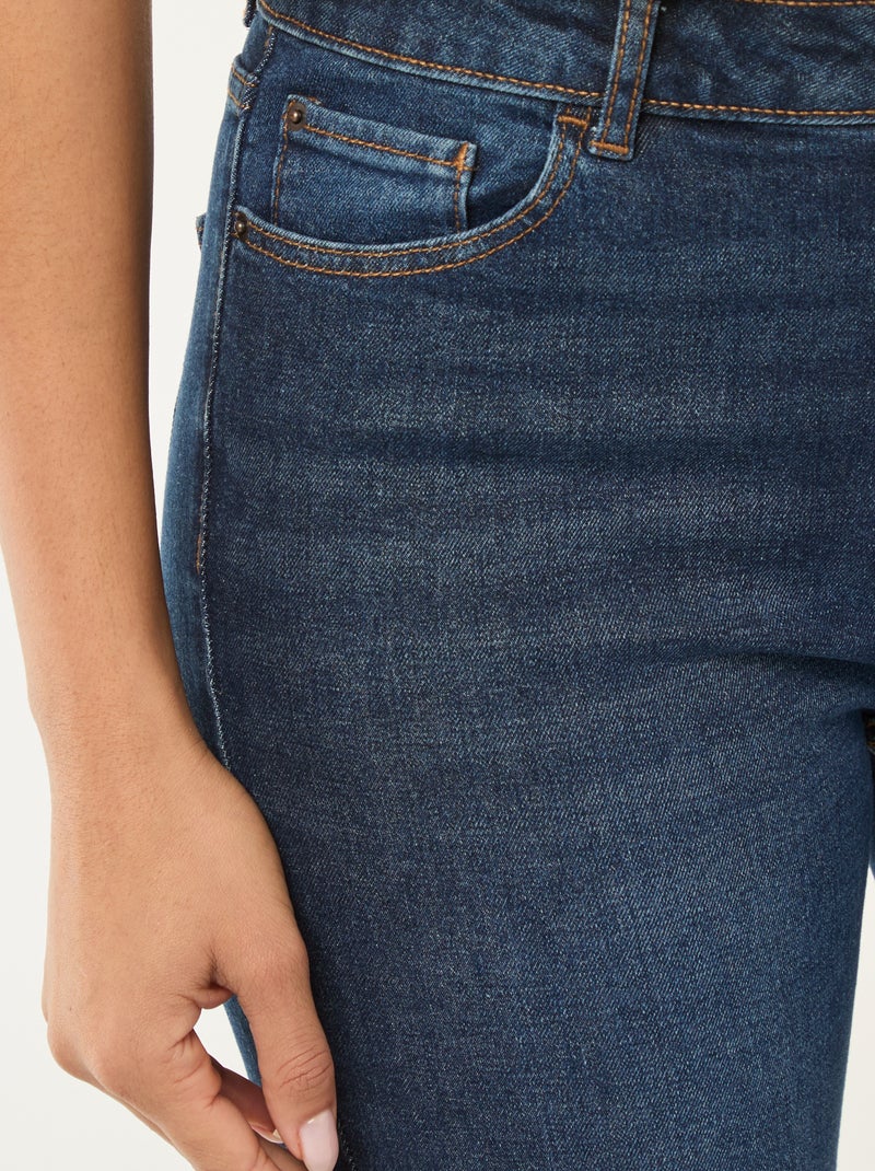 Pantalone slim in denim - L30 BLU - Kiabi