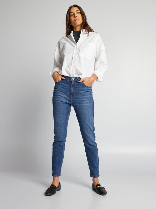Pantalone slim in denim - L30 - Kiabi
