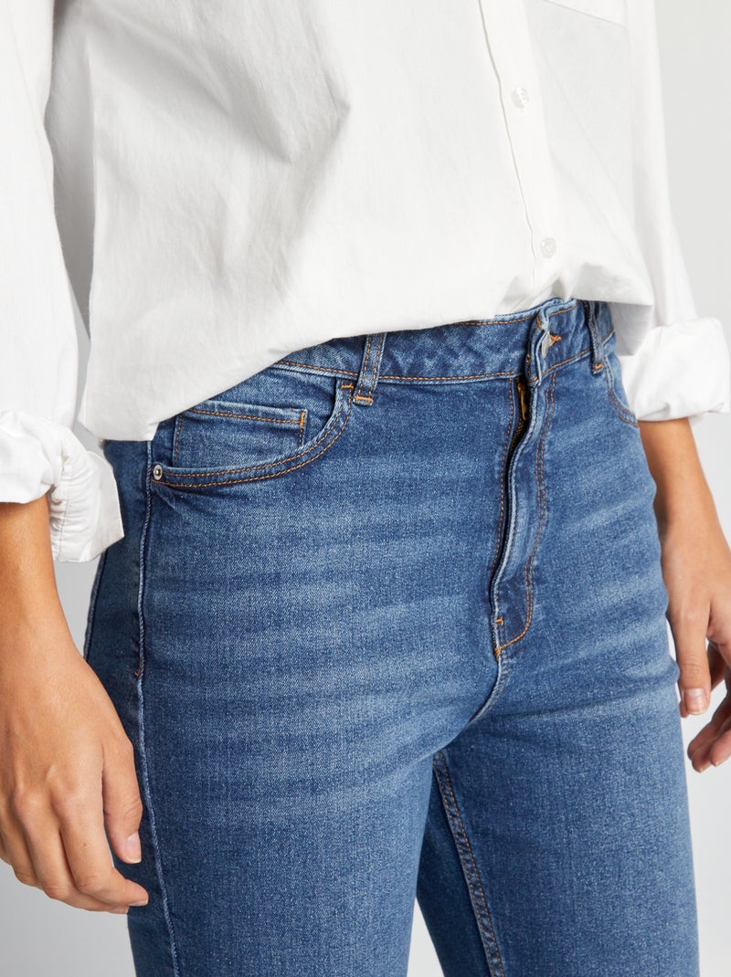 Pantalone slim in denim - L30 BLU - Kiabi