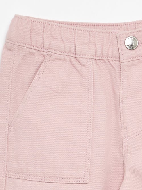 Pantalone wide leg - taglio aderente - Kiabi