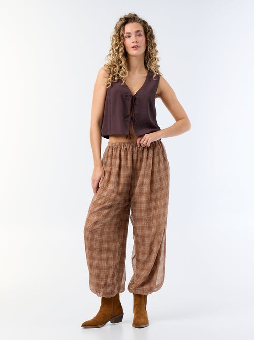 Pantaloni a palloncino leggeri - Kiabi
