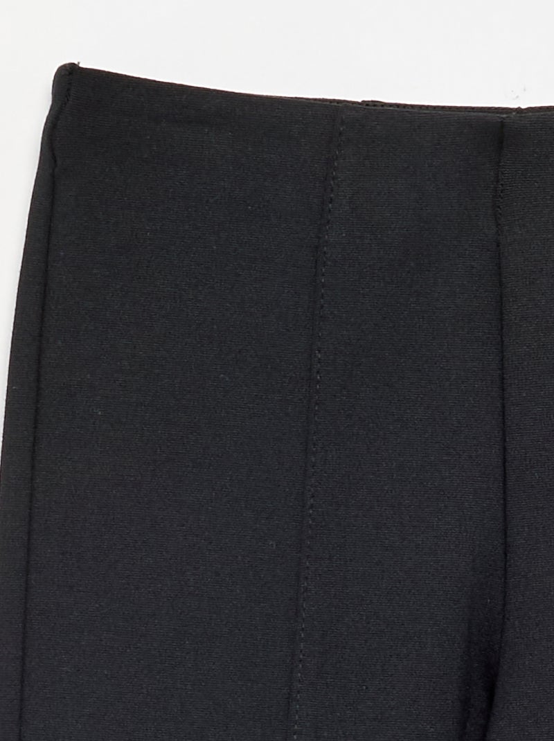 Pantaloni a zampa Nero - Kiabi
