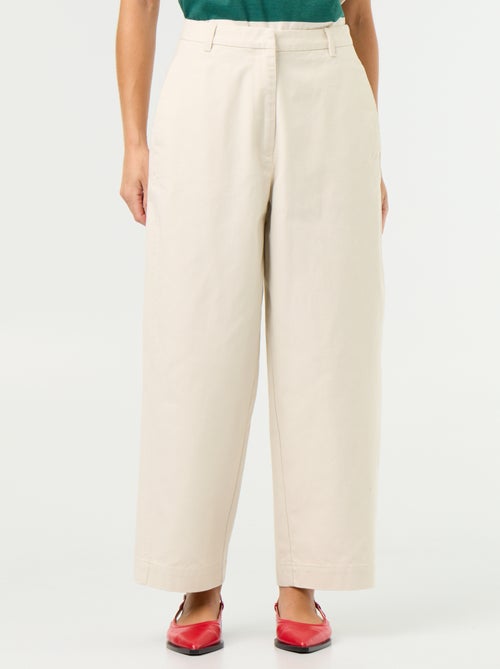 Pantaloni ampi a forma barrel - Kiabi