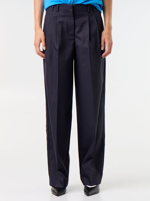 Pantaloni ampi a vita alta - Kiabi
