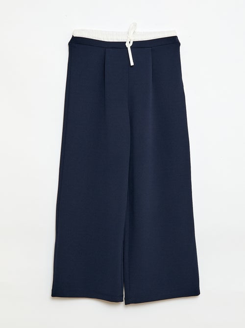 Pantaloni ampi con effetto 2 in 1 stile shorts - Kiabi