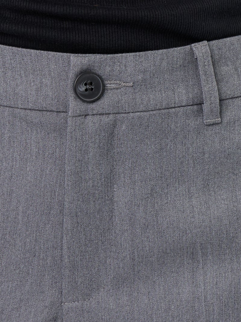 Pantaloni ampi fluidi a tinta unita Grigio - Kiabi