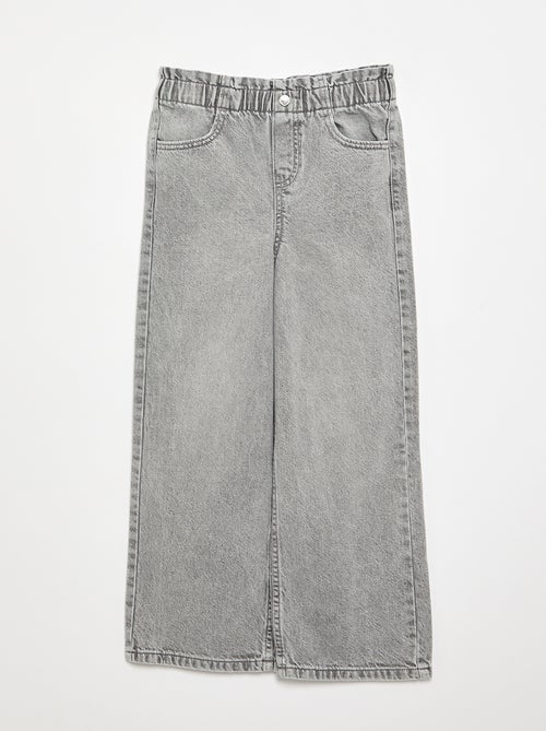 Pantaloni ampi in denim - Kiabi