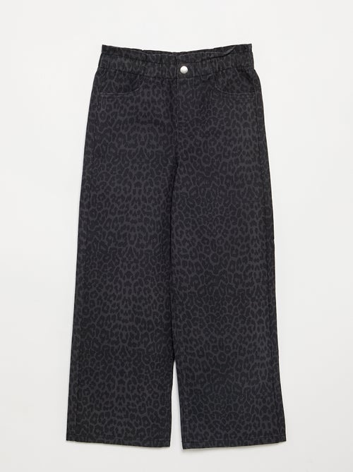 Pantaloni ampi in denim - Kiabi