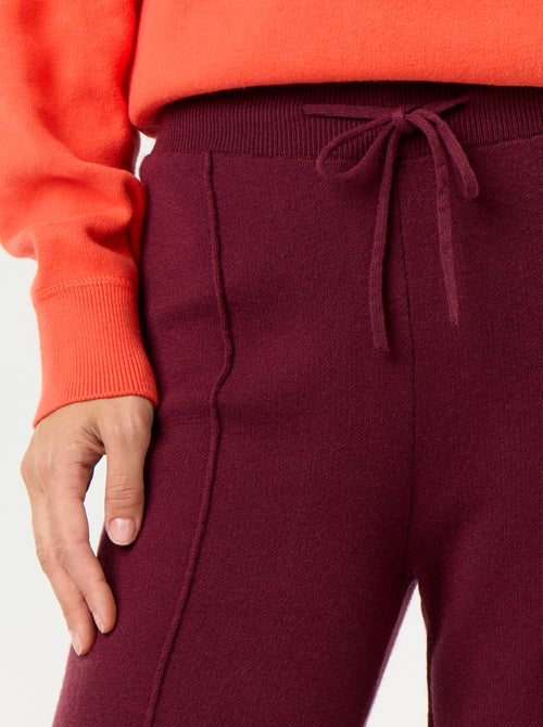 Pantaloni ampi in maglia - Kiabi