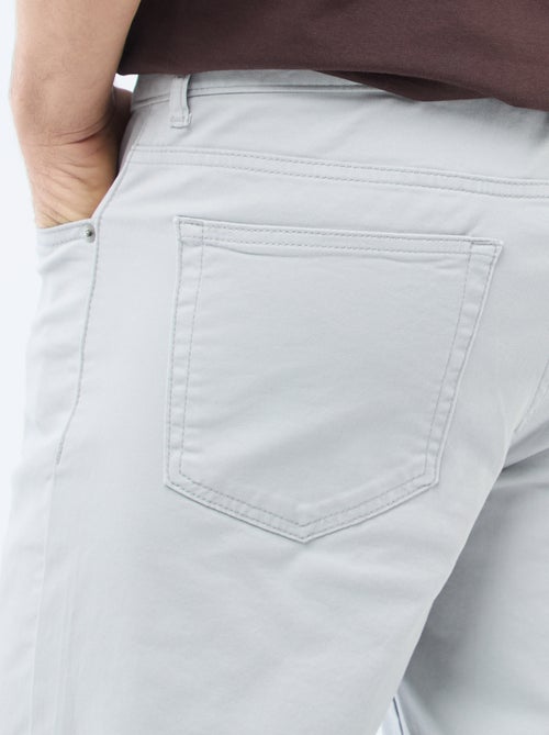 Pantaloni chino slim 5 tasche - L32 - Kiabi