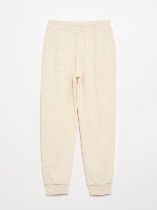 Pantaloni da jogging a tinta unita con vita elasticizzata - Kiabi