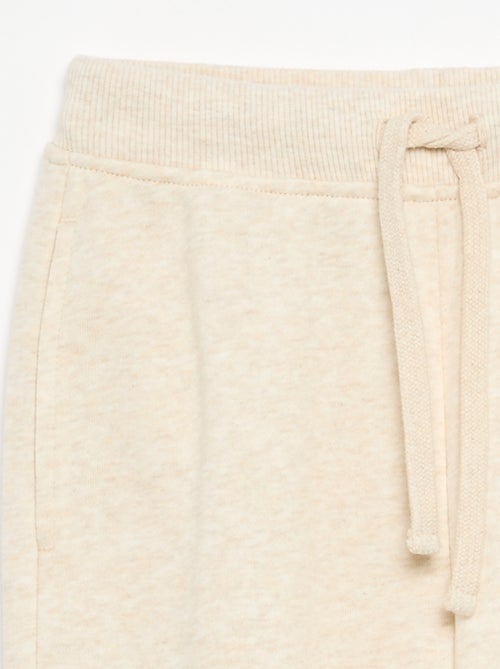 Pantaloni da jogging a tinta unita con vita elasticizzata - Kiabi