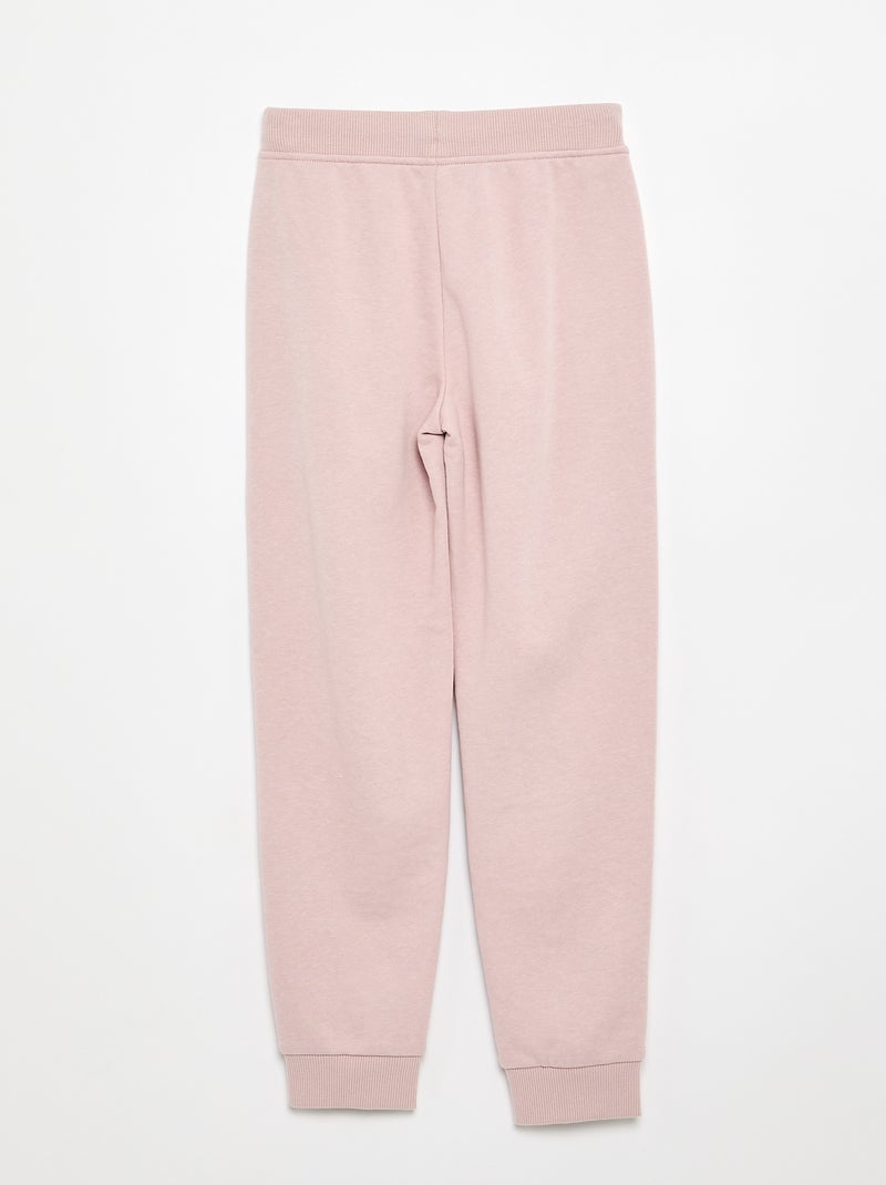 Pantaloni da jogging a tinta unita con vita elasticizzata Viola - Kiabi