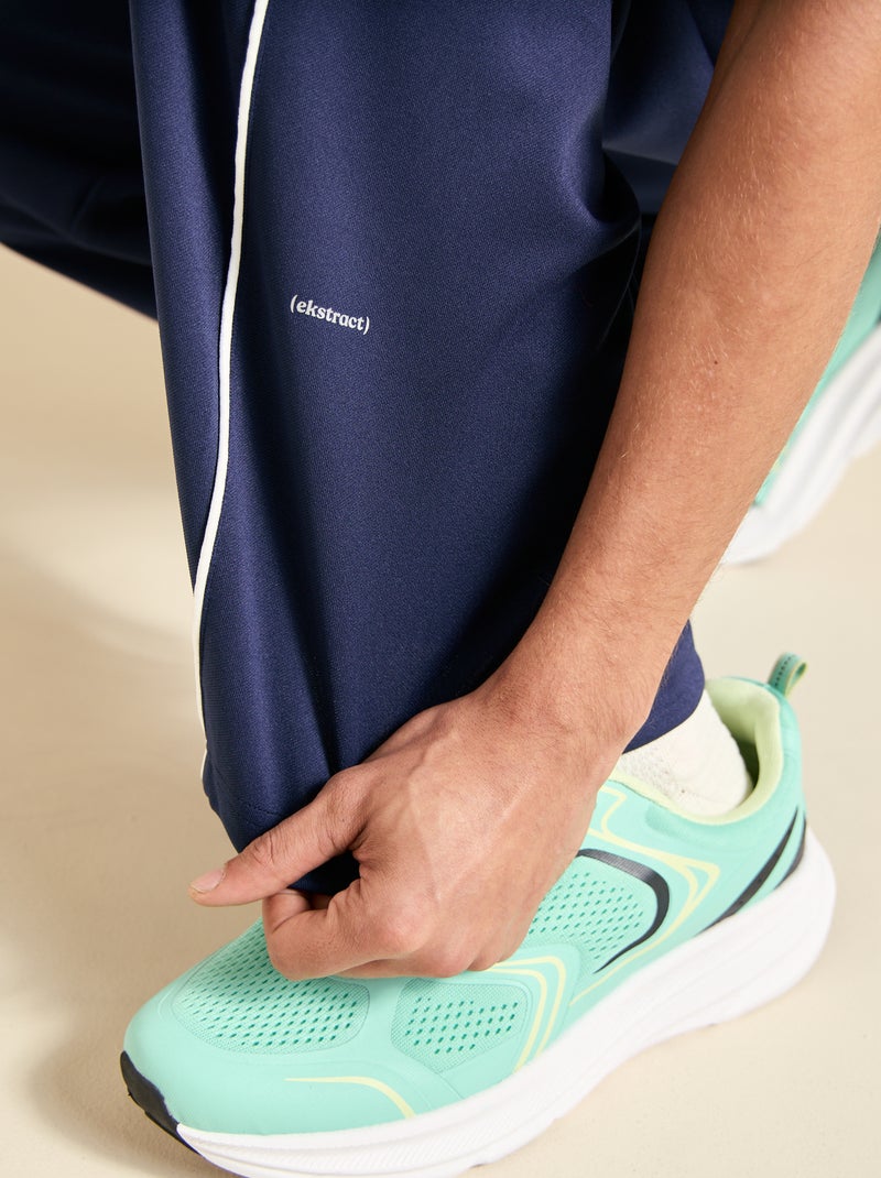 Pantaloni da jogging con tasche con cerniera (ekstract) Blu - Kiabi