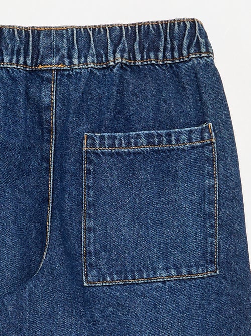 Pantaloni da jogging in denim - Kiabi