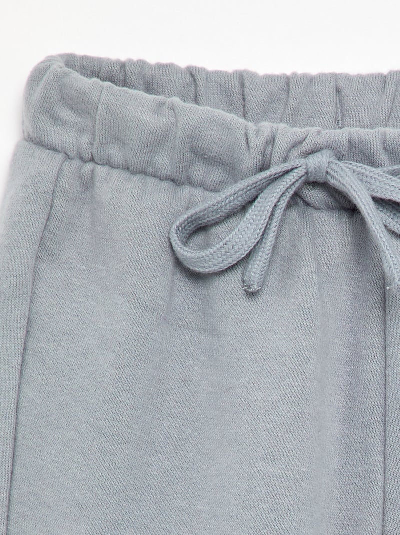 Pantaloni da jogging in pile Blu - Kiabi
