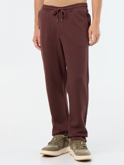 Pantaloni da jogging in piqué - Kiabi