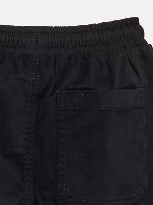 Pantaloni da jogging in twill - vestibilità aderente - Kiabi Pantaloni da jogging in twill - vestibilità aderente - Kiabi