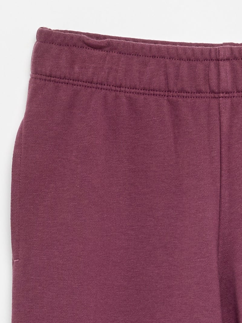 Pantaloni da jogging leopardati Rosso - Kiabi