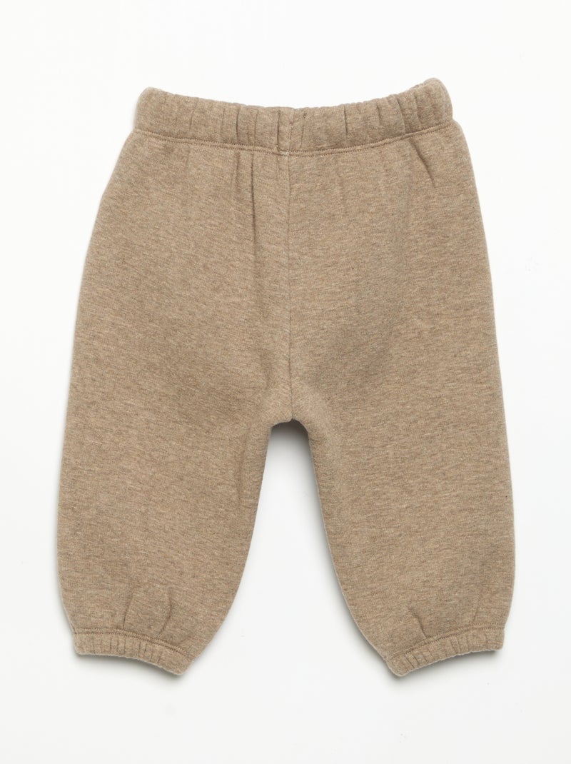 Pantaloni da jogging Marrone - Kiabi
