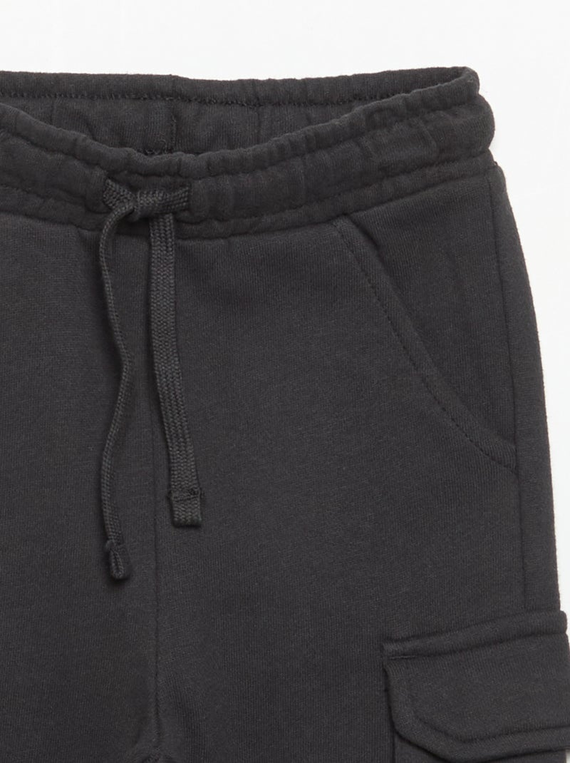 Pantaloni da jogging multitasche Nero - Kiabi