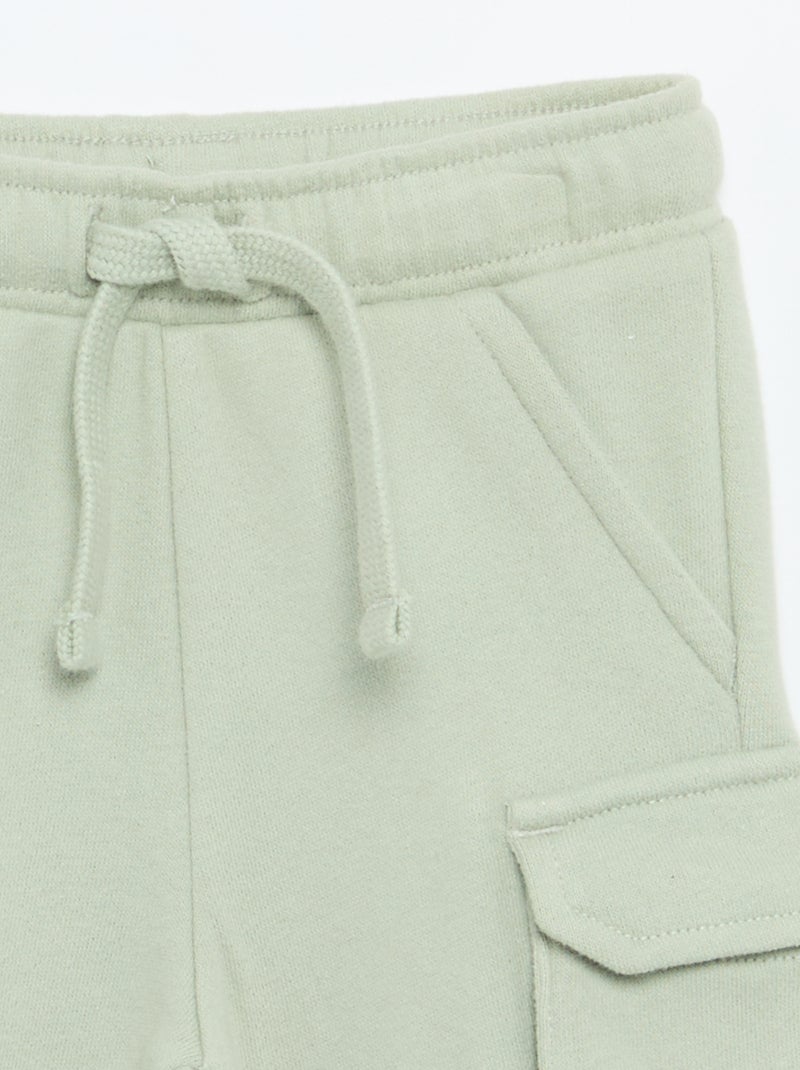Pantaloni da jogging multitasche Verde - Kiabi