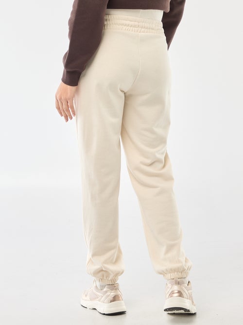 Pantaloni da jogging premaman in french terry - Kiabi