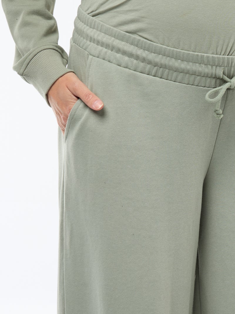 Pantaloni da jogging premaman Verde - Kiabi