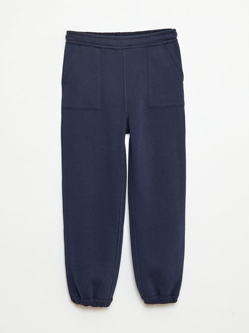 Pantaloni da jogging tinta unita con 2 tasche - Kiabi Pantaloni da jogging tinta unita con 2 tasche - Kiabi