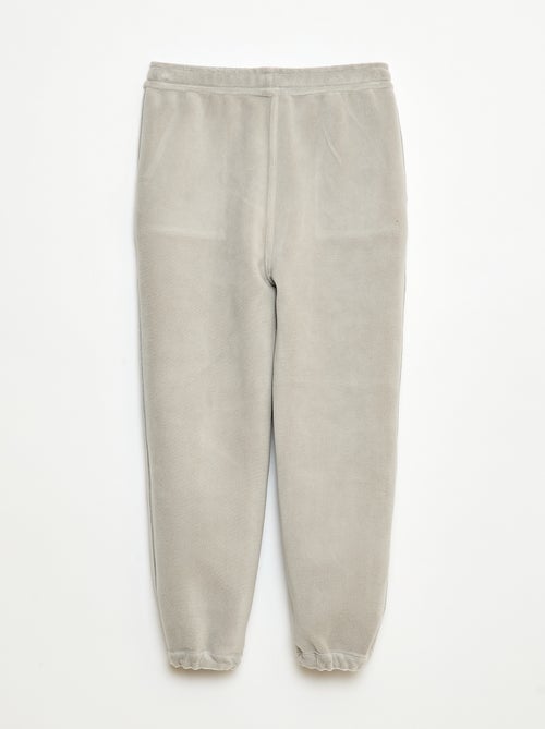 Pantaloni da jogging tinta unita con 2 tasche - Kiabi Pantaloni da jogging tinta unita con 2 tasche - Kiabi