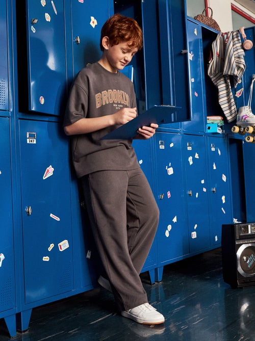 Pantaloni della tuta uniti in French Terry - Kiabi