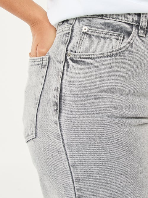 Pantaloni denim wide leg - L28 - Kiabi
