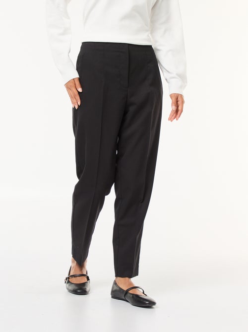 Pantaloni dritti a vita alta - Kiabi Pantaloni dritti a vita alta - Kiabi