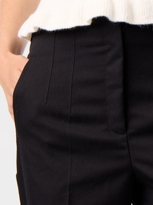 Pantaloni dritti a vita alta - Kiabi