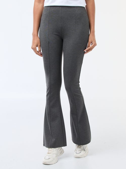Pantaloni flare in maglia ultra-stretch - Kiabi