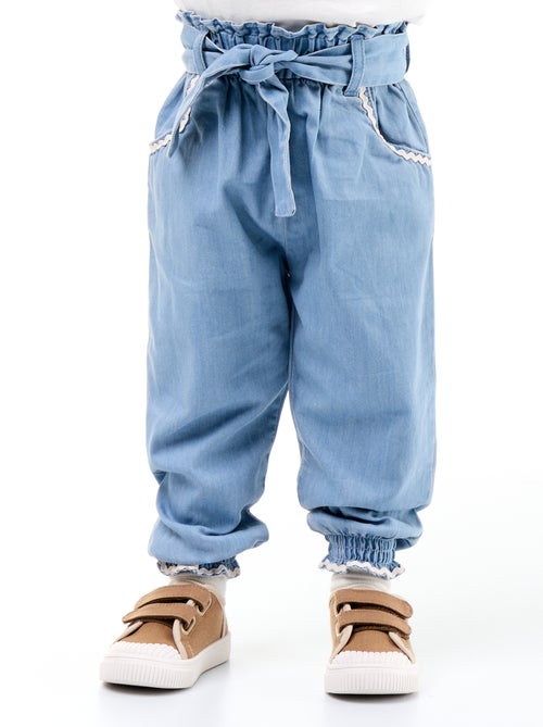 Pantaloni in denim leggero - Kiabi Pantaloni in denim leggero - Kiabi