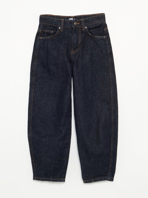 Pantaloni in denim modello barrel - Kiabi