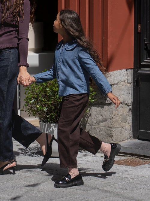 Pantaloni in denim modello barrel - Kiabi