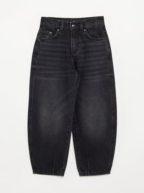 Pantaloni in denim modello barrel - Kiabi