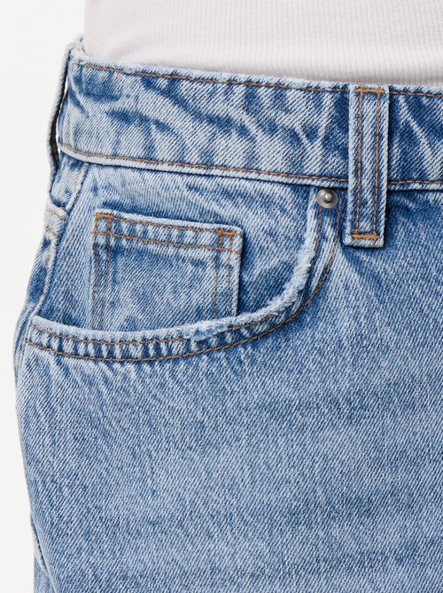 Pantaloni in denim taglio baggy - Kiabi