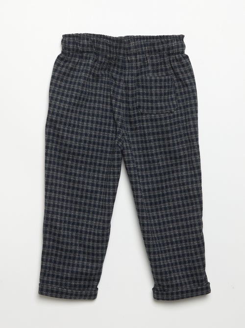 Pantaloni in flanella garzata - Kiabi