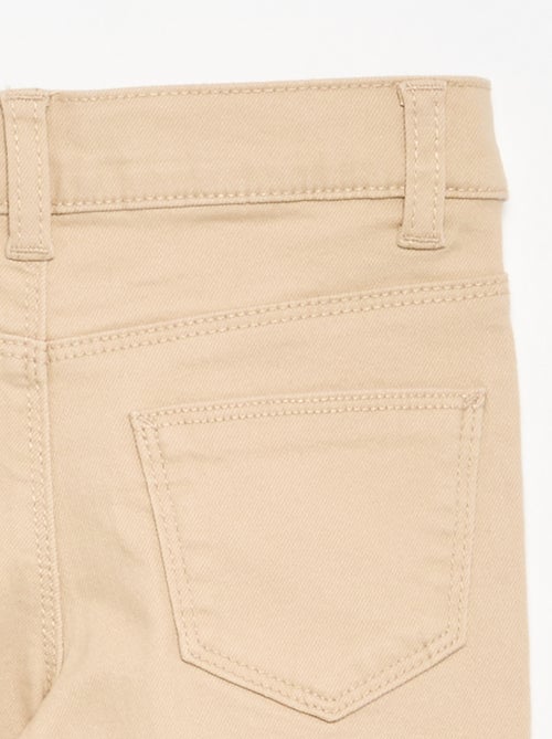 Pantaloni in twill - taglio aderente - Kiabi Pantaloni in twill - taglio aderente - Kiabi