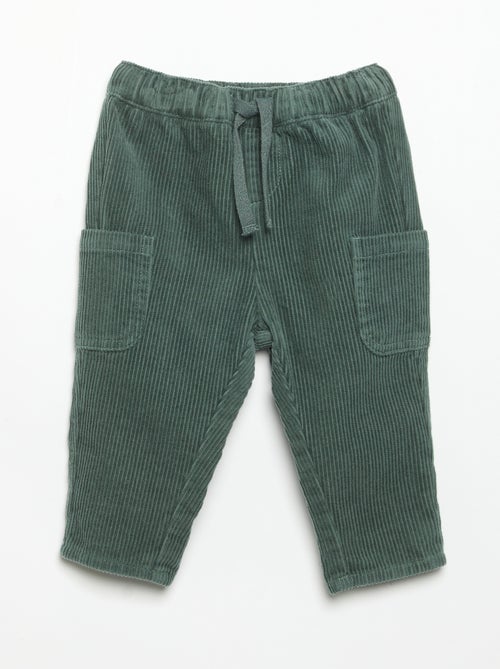Pantaloni in velluto a coste - Kiabi