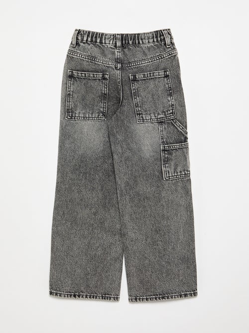 Pantaloni larghi in denim - Kiabi