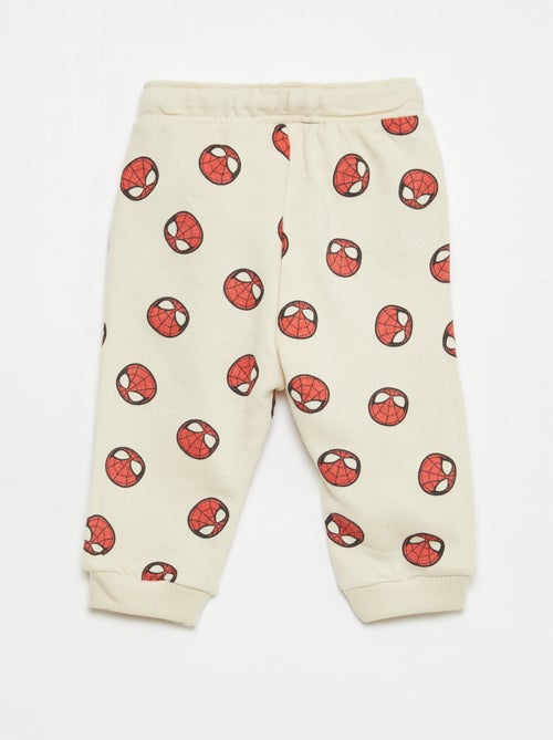 Pantaloni \'Marvel\' \'Spiderman\' in felpa non garzata - Kiabi