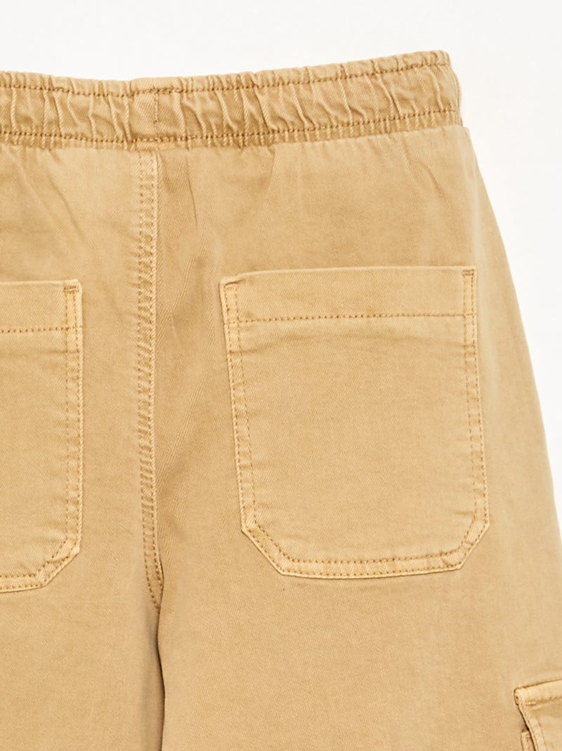 Pantaloni modello jogging Beige - Kiabi