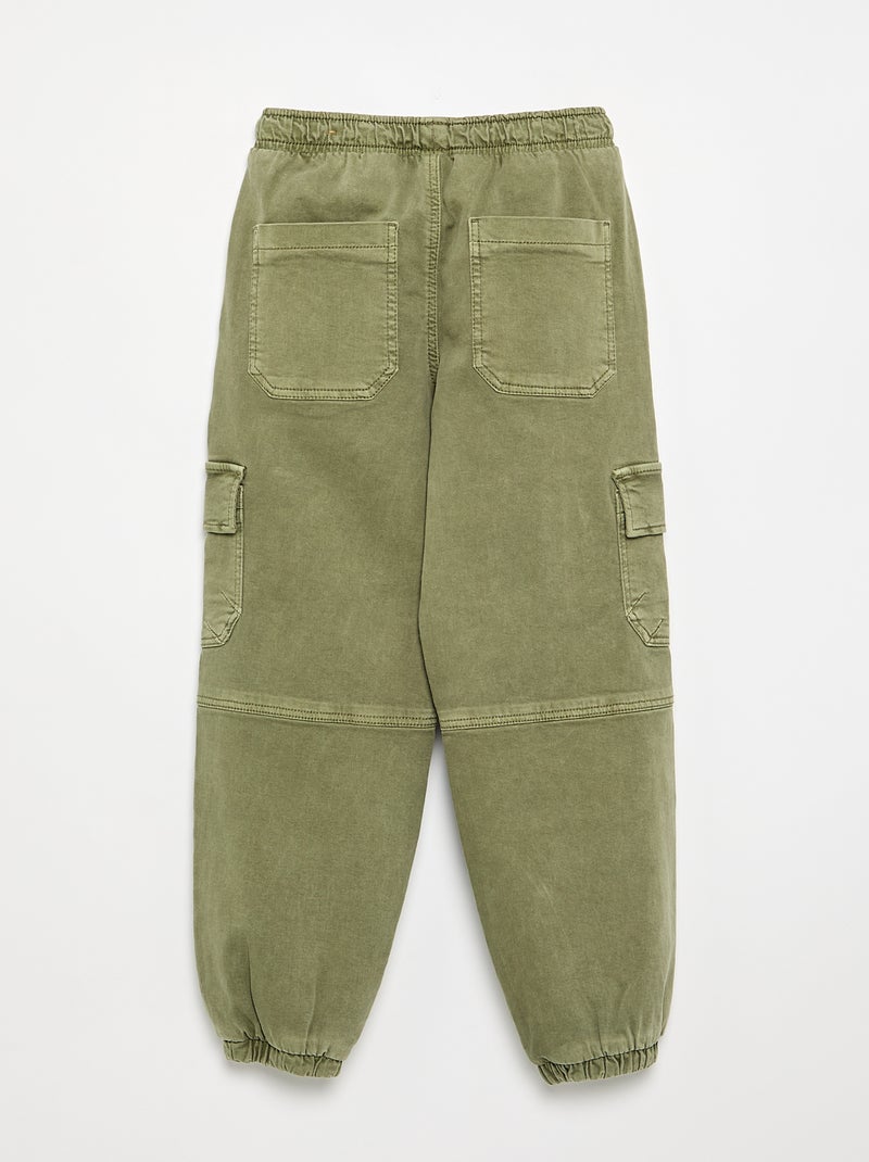 Pantaloni modello jogging Verde - Kiabi