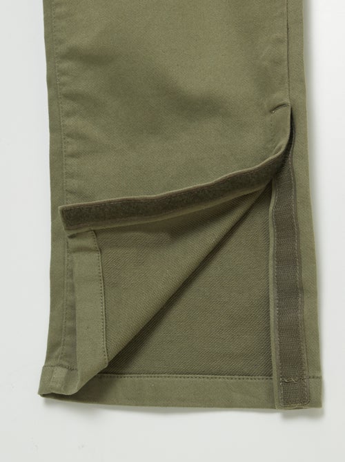 Pantaloni regular con tasche a patta - collezione facile da indossare - Kiabi