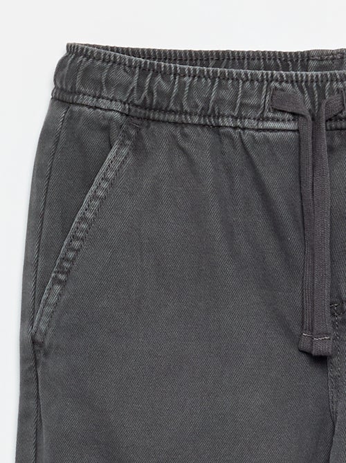 Pantaloni relaxed fit con vita elasticizzata - Kiabi