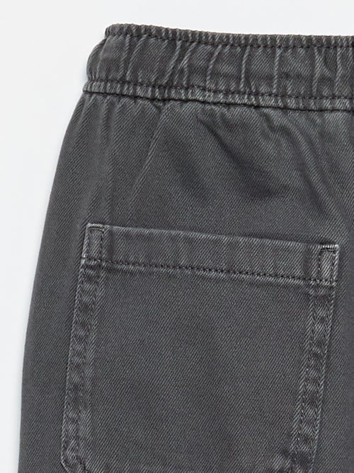 Pantaloni relaxed fit con vita elasticizzata - Kiabi